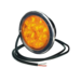 LED blinklygte 12/24V til indbygning – Proplast PRO-MINI-RING med krom ring, bageste blinklys