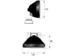 LED arbejdslygte PRO-S-WORK 12/24V 1000 Lumen. 6 højtydende dioder. Ekstrem bred belysning. ADR-godkendt/IP67.Proplast vare nr. 40460603.
