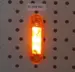 LED sidemarkeringslygte PRO-SLIM 24V gul.