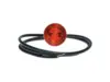 Rund LED markeringslygte PRO-PENNY 12/24V rød, 5 mtr. kabel | Proplast Ø27,1 mm