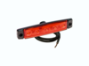 LED positionslygte PRO-FLAT 12/24V rød selvklæbende Proplast