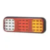 LED Baglygte 12/24V med Baklys – 5 Funktioner, E-godkendt