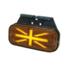 LED sidemarkeringslygte gul 12/24V med 90° beslag – Proplast PRO-JACK til trailer og lastbil