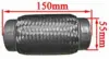 Flexrør til udstødning 55X150 | Flexrør 55 mm